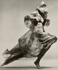 Richard Avedon, Jean Shrimpton, Evening Dress by Cardin, Paris studio, January, 1970, Gelatin silver print, printed 1981