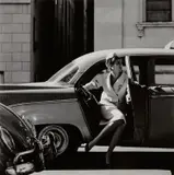 Jerry Schatzberg, Carmen Dell'Orefice, NYC, 1958, Gelatin silver print, printed later