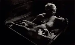 Tomoko in Bath, Minamata, Japan by W. Eugene Smith, 1972, Gelatin silver print, sold Oct 2024