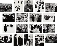 Mario Giacomelli, La Gente, 1956-1968, Bristol, Rhode Island: The Bristol Workshop in Photography, 1981. Eighteen gelatin silver prints
