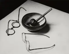 André Kertész, Nature Morte, Chez Mondrian, 1926, Gelatin silver print, printed later
