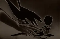 Hand and Tulips by Francis Bruguière, circa 1936-1940, Gelatin silver print, sold Oct 2024