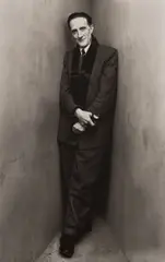 Marcel Duchamp by Irving Penn, 1960, Platinum palladium print, printed 1979, sold Oct 2024