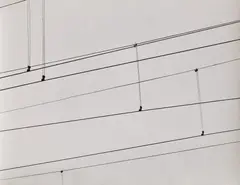 Otto Steinert, Punkte und Linien (points and lines), 1953, Gelatin silver print, printed later