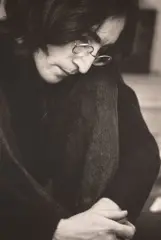 Ethan Russell, John Lennon Listening to the White Album, London, 1968, Platinum palladium print, printed later