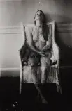 Francesca Woodman, Untitled (seated nude double exposure)