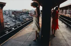 Untitled, Subway, New York by Bruce Davidson, 1980, Chromogenic print, printed later, sold Oct 2024