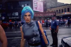 Misty in Sheridan Square, NYC by Nan Goldin, 1991, Dye destruction print, flush-mounted, sold Oct 2024