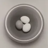 Robert Mapplethorpe, Eggs, 1989, Gelatin silver print, printed 1989