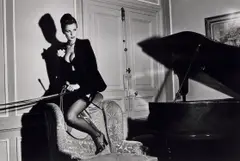 Saddle II, Paris by Helmut Newton, 1976, Gelatin silver print, offered Oct 2024