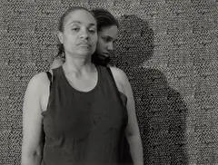 LaToya Ruby Frazier, Momme (Shadow) from The Notion of Family, 2008, Gelatin silver print, mounted