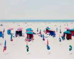 Deauville (#4408) by Massimo Vitali, 2011, Chromogenic print, Diasec mounted, sold Oct 2024
