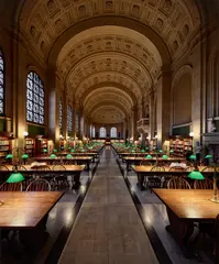 Ahmet Ertuğ, Bates Hall, Boston Public Library, Boston, USA, 2020, Archival inkjet print, printed 2024, flush-mounted