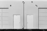 Lewis Baltz, Northwest Wall, Unoccupied Industrial Spaces, 17875 C and D Skypark Circle, Irvine