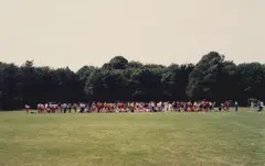 Andreas Gursky, Düsseldorf, Volksgarten, 1985, Chromogenic print, printed 1999