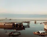 Richard Misrach, Stranded Rowboat, Salton Sea