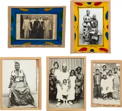Selected Images by Malick Sidibé, 1962-1977, Five gelatin silver prints, each in an artist's frame, two with a hand-painted border, sold Oct 2024