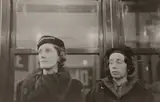 Walker Evans, Subway Portrait (two women), 1938-1941, Gelatin silver print
