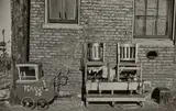 Walker Evans, Sunday in an Alley, 1947, Gelatin silver print, probably printed 1950s or 1960s