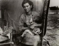 Dorothea Lange, Migrant Agricultural Worker's Family, Nipomo, California, 1936, Gelatin silver print, printed 1950s