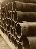 Albert Renger-Patzsch, Flanged Cement Pipes