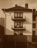 Werner Mantz, Untitled (apartment block façade with balconies)