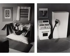 Selected Images by James Casebere, 1975, Two gelatin silver prints, each printed 2000, sold Dec 2024