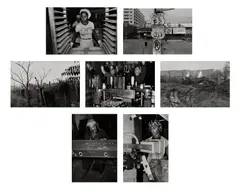 Lee Friedlander, Selected Images from Factory Valleys, 1979-1980, Seven gelatin silver prints