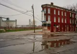 Jeff Brouws, Abandoned Neighborhood Bar On Ohio Street (Since Demolished), Buffalo, New York, 2002, Archival pigment print, flush-mounted