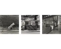 Mario Algaze, Selected Images, 1979-1985, Three selenium toned gelatin silver prints, printed later