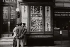 Times Square (hotel façade) by Frank Paulin, 1957, Gelatin silver print, printed later, sold Dec 2024