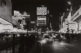 Frank Paulin, Times Square (night), 1956, Gelatin silver print, printed later