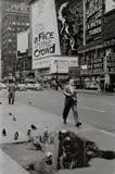 Frank Paulin, Times Square (man walking), 1956, Gelatin silver print, printed later