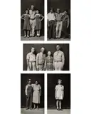 Mike Disfarmer, Selected Portraits, 1939-1946, Five gelatin silver prints, printed later