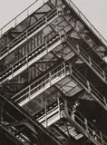 Konverterbühnen, Walzwerk, Peine (Converter Platforms, Rolling Mill, Peine) by Albert Renger-Patzsch, 1927-1928, Gelatin silver print, sold Dec 2024