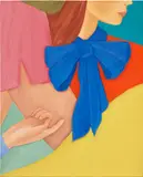 Elana Bowsher, Collage 1, 2020, oil on canvas