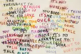 Sean Landers, It's Over, 2008, oil on linen