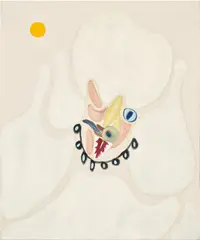 Untitled by Susumu Kamijo, 2020, Flashe on canvas, sold Mar 2024