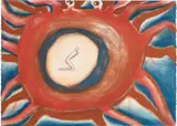 Francesco Clemente, Prayer, 1992, pastel on paper
