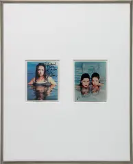 Untitled (Publicity) by Richard Prince, 1999, ink on 2 publicity photographs, in artist's frame, offered Mar 2024