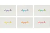 Ricci Albenda, Six works: (i-vi) Study for "diptych" installation, 2005, acrylic on paper