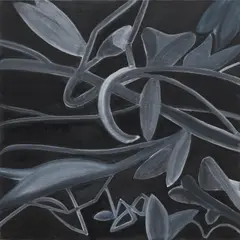 Ross Bleckner, Untitled, 2022, oil on linen