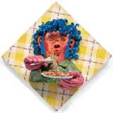 Red Grooms, Spaghetti Eater