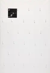 Early Computer by Richard Aldrich, 2006, oil, wood and found printed paper collage on canvas, offered Mar 2024