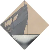 Analia Saban, Diamond Decant (Black and White), 2011, encaustic paint on canvas