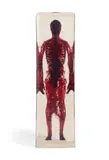 Dustin Yellin, If Ink Was Blood (Study), 2008, resin, acrylic and ink