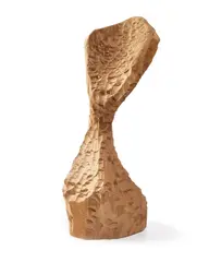 Untitled (Wood 4) by David Adamo, 2014, cedar wood, offered Mar 2024