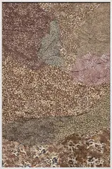 Nina Beier, Portrait Mode, 2013, found garments, in artist's chosen frame