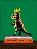 Jonathan Edelhuber, Still Life with Basquiat, 2022, acrylic on canvas
