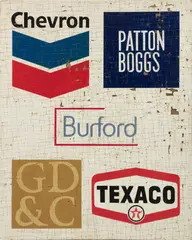 Mark Flood, Ecuador [Chevron/Patton Boggs/Burford...], 2014, oil, acrylic and plaster on stretched burlap